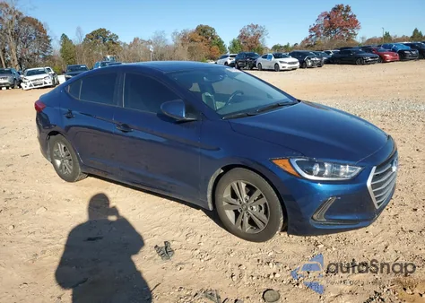 2018 Hyundai Elantra Sel из США, поврежденный, VIN 5NPD84LF2JH224635